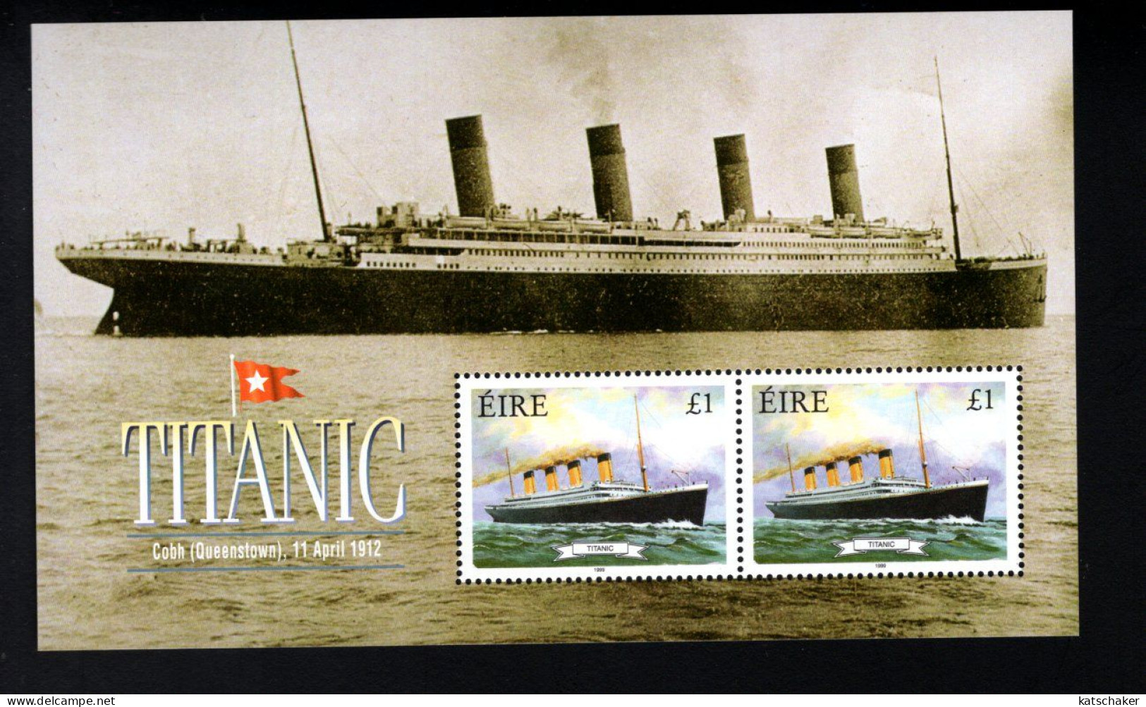 1987490629 1999 SCOTT 1172A (XX) POSTFRIS MINT NEVER HINGED - MARITIME HERITAGE - SHIPS - TITANIC - Nuovi