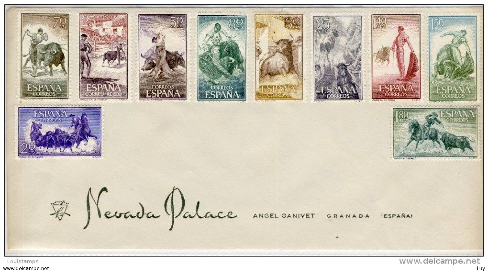 Espana, Spain, Spanien - Nevada Palace - Granada - 1962 - Refb4 - Covers & Documents