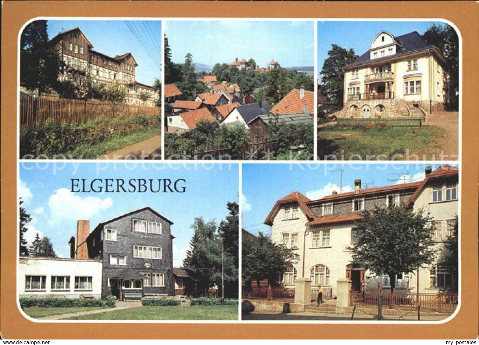 72322790 Elgersburg Reichsbahn Erholungsheim Schloss Kinderheim Schoeffenhaus HO - Elgersburg