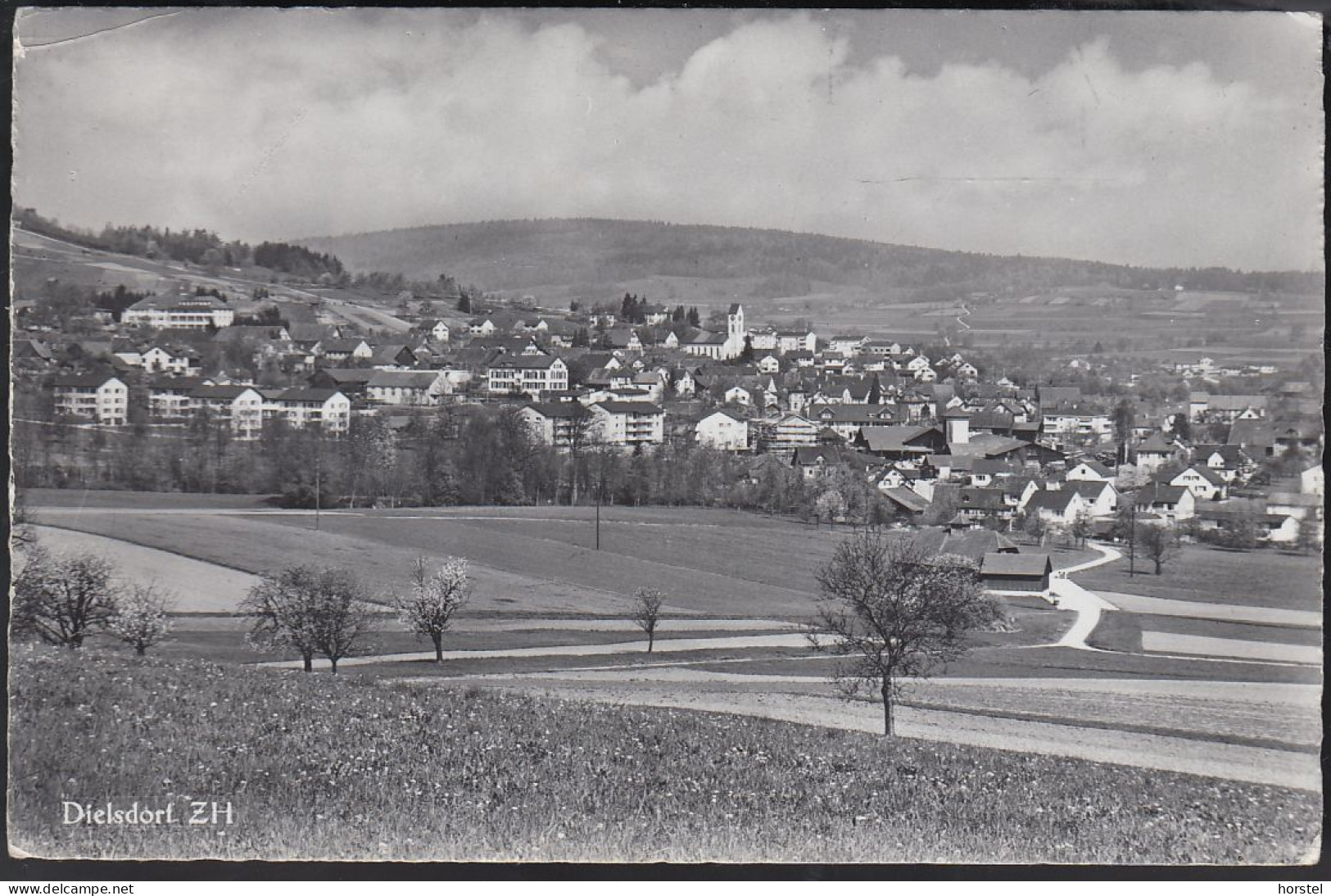 Schweiz - 8157 Dielsdorf - Alte Ortsansicht Mit Kirche - Nice Stamp "Cept" - Dielsdorf