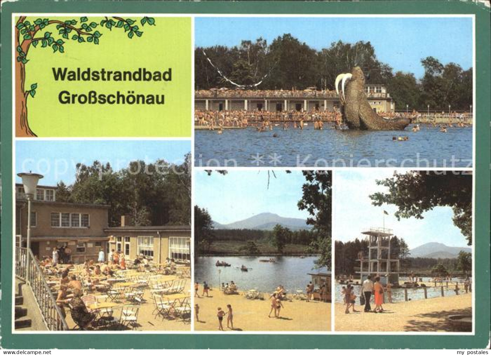72322766 Grossschoenau Sachsen Waldstrandbad Teilansichten Grossschoenau - Grossschönau (Sachsen)