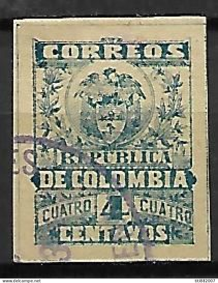 COLOMBIE   -   1902 .  Y&T N° 121  Oblitéré - Colombia