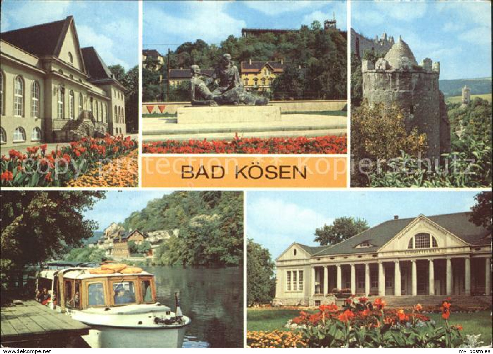 72322722 Bad Koesen Badehaus Gradierwerk Rudelsburg Dampferanlegestelle Kurmitte - Bad Koesen