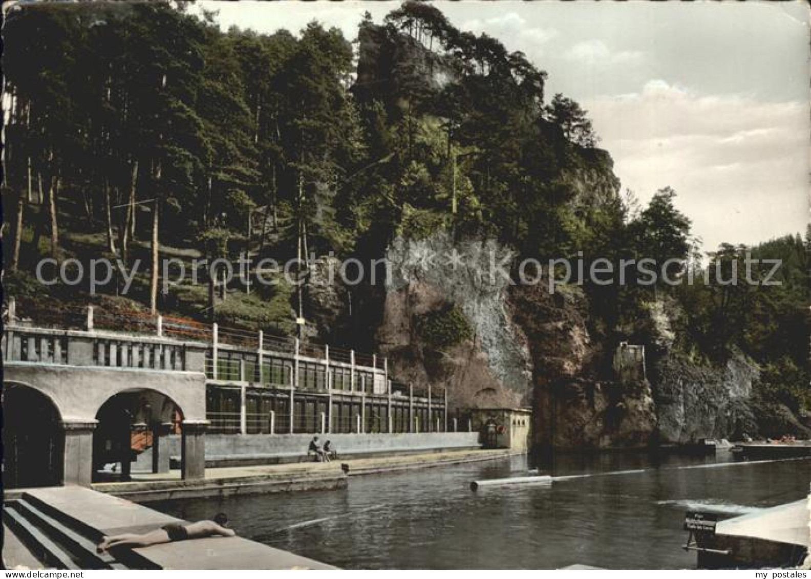 72322470 Pottenstein Oberfranken Schwimmbad Schuettersmuehle - Pottenstein