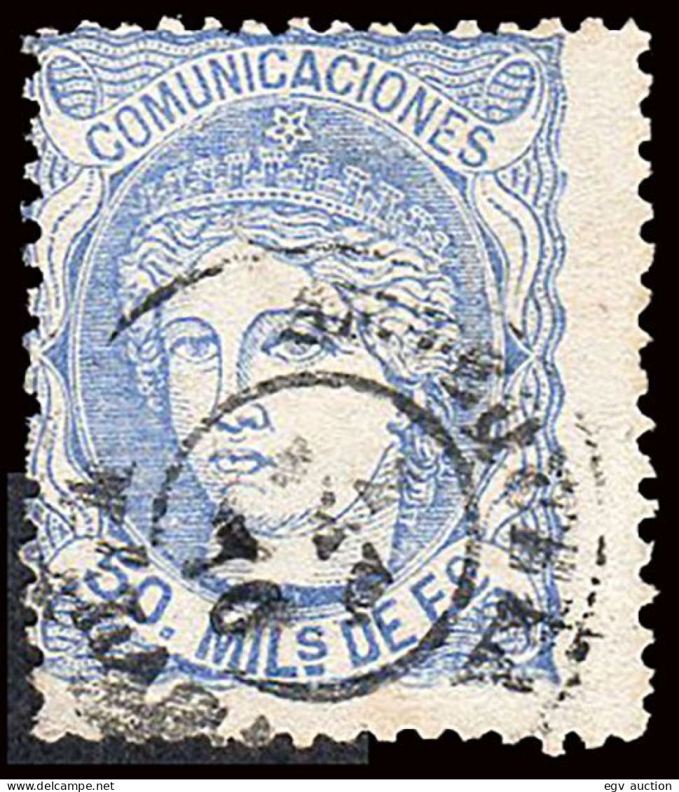 Málaga - Edi O 107 - 50 Milm.- Mat Fech. Tp. II "Antequera" - Used Stamps