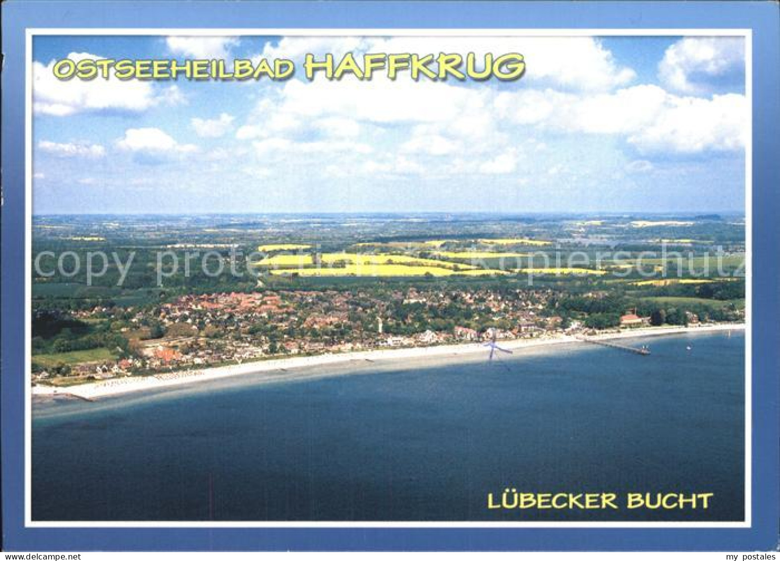 72322411 Haffkrug Ostseebad Fliegeraufnahme An Der Luebecker Bucht Gleschendorf - Scharbeutz