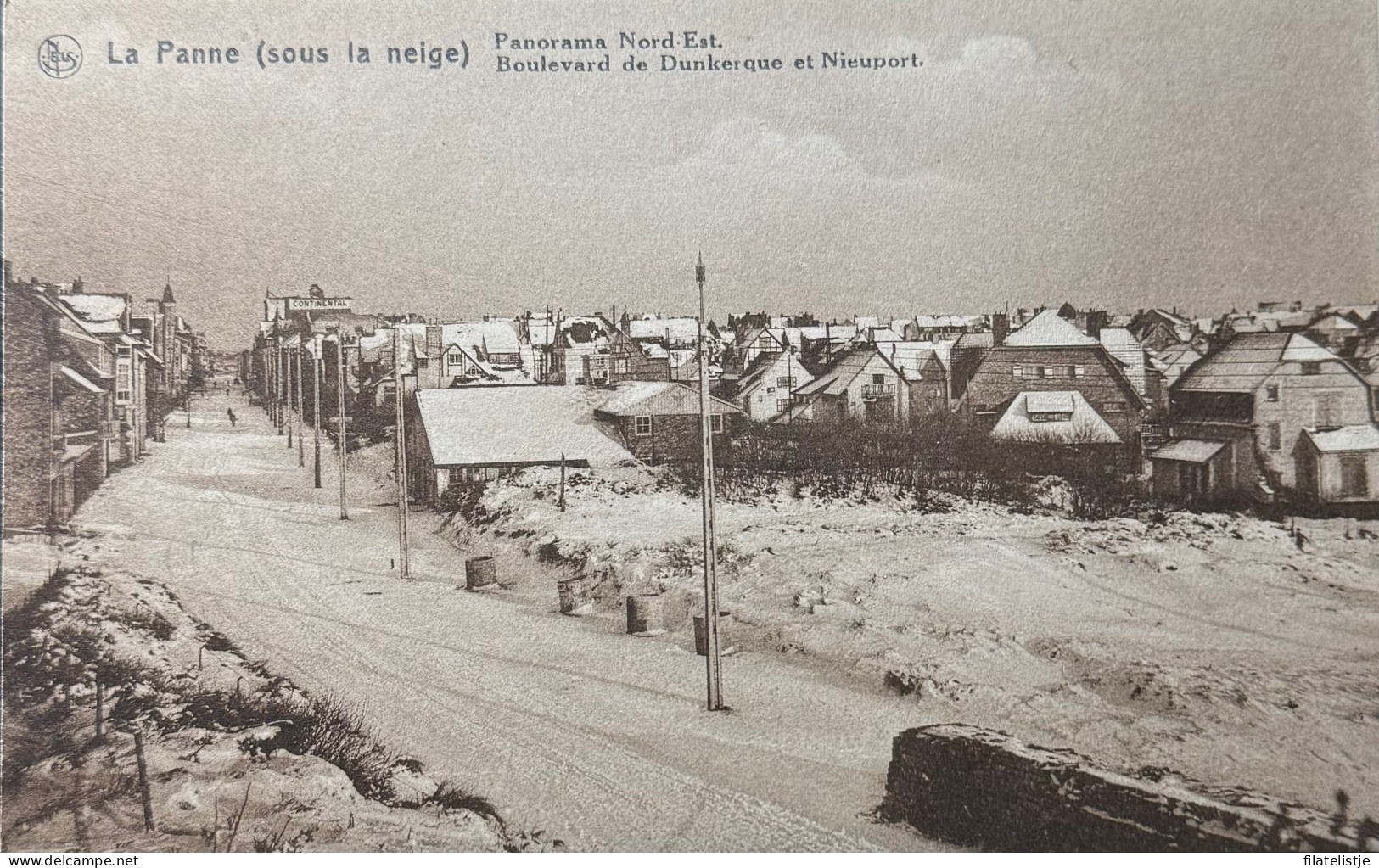 De Panne ( Sous La Beige ) Boulevard De Duinkerke Et Nieuwpoort - De Panne