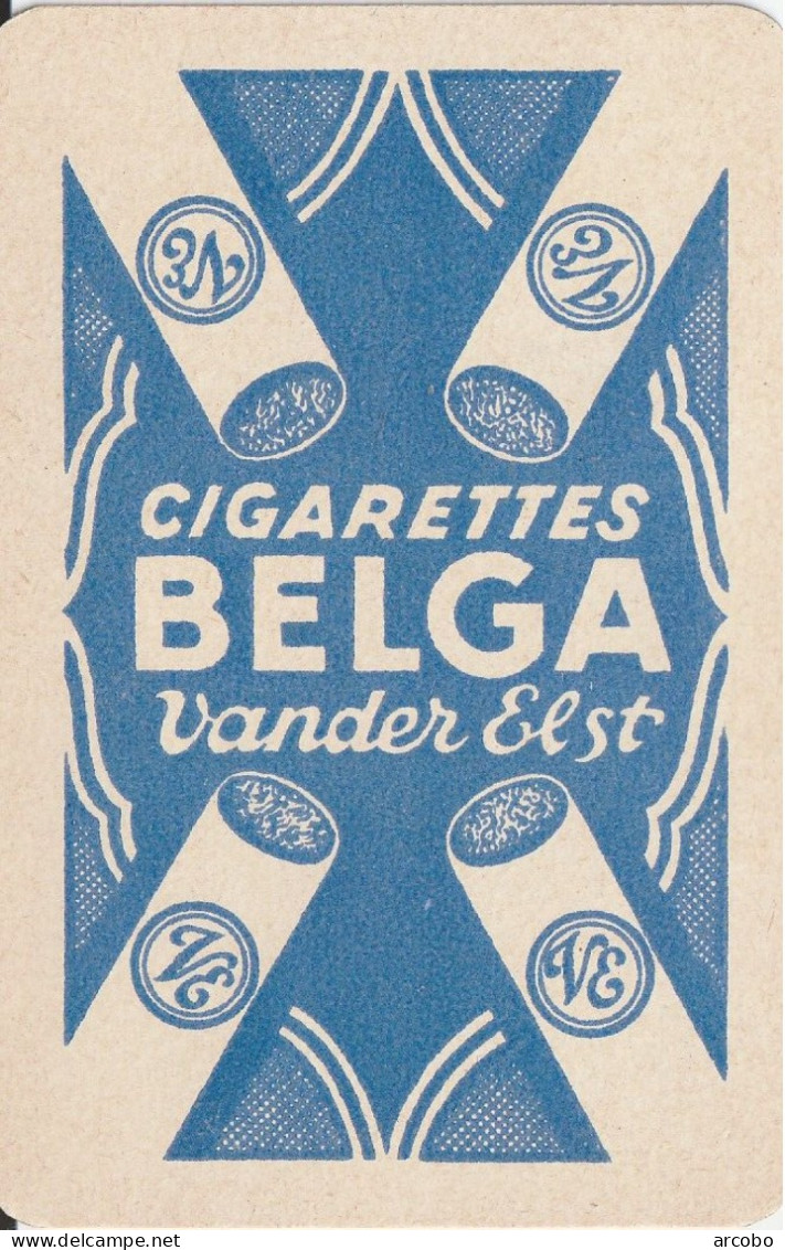 Belga Cigarettes Vander Elst 1 Kaart - 1 Card - Cartes à Jouer Classiques