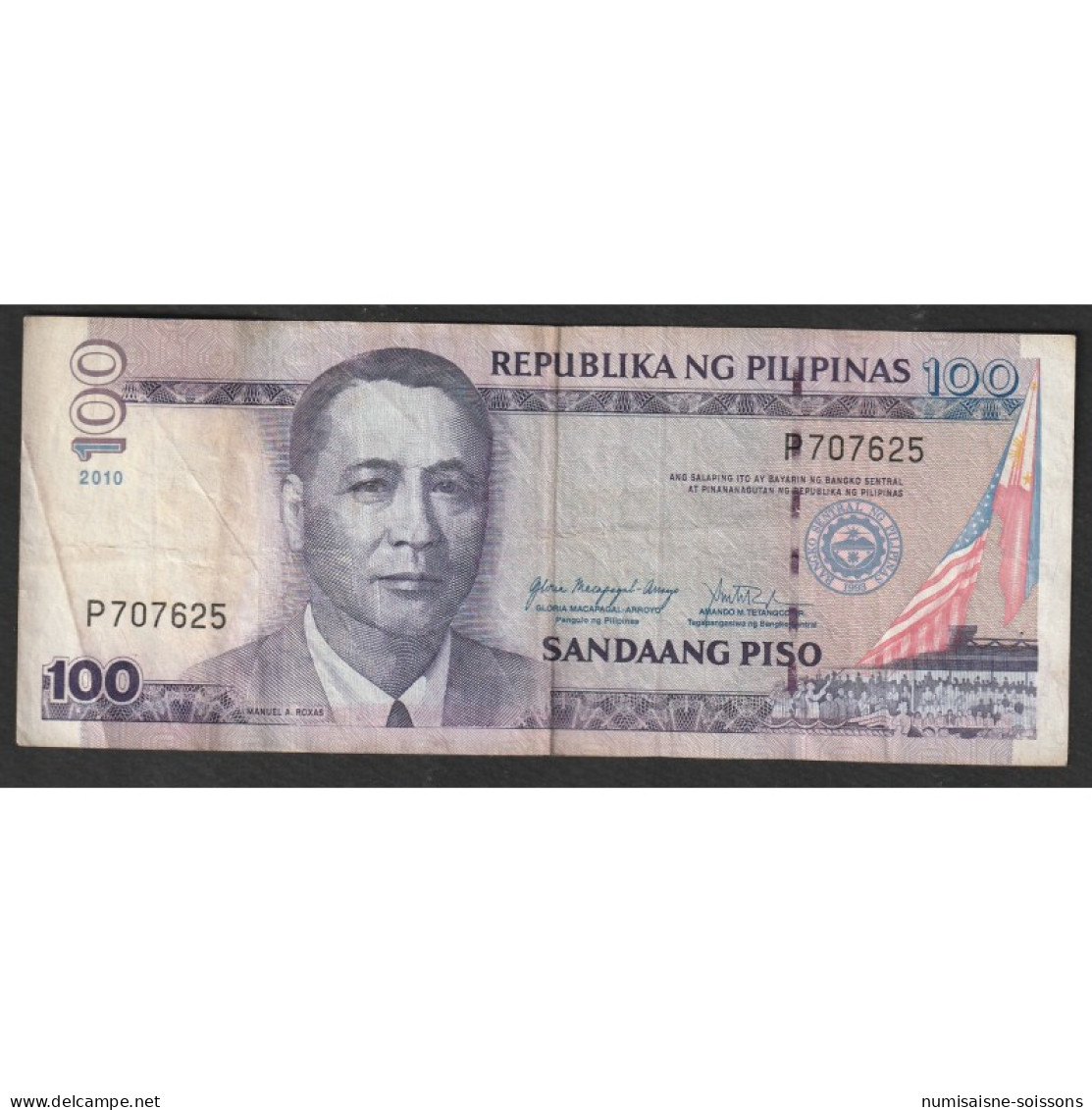 PHILIPPINES - PICK 194 B - 100 PISO - 2010 - TB - Philippinen