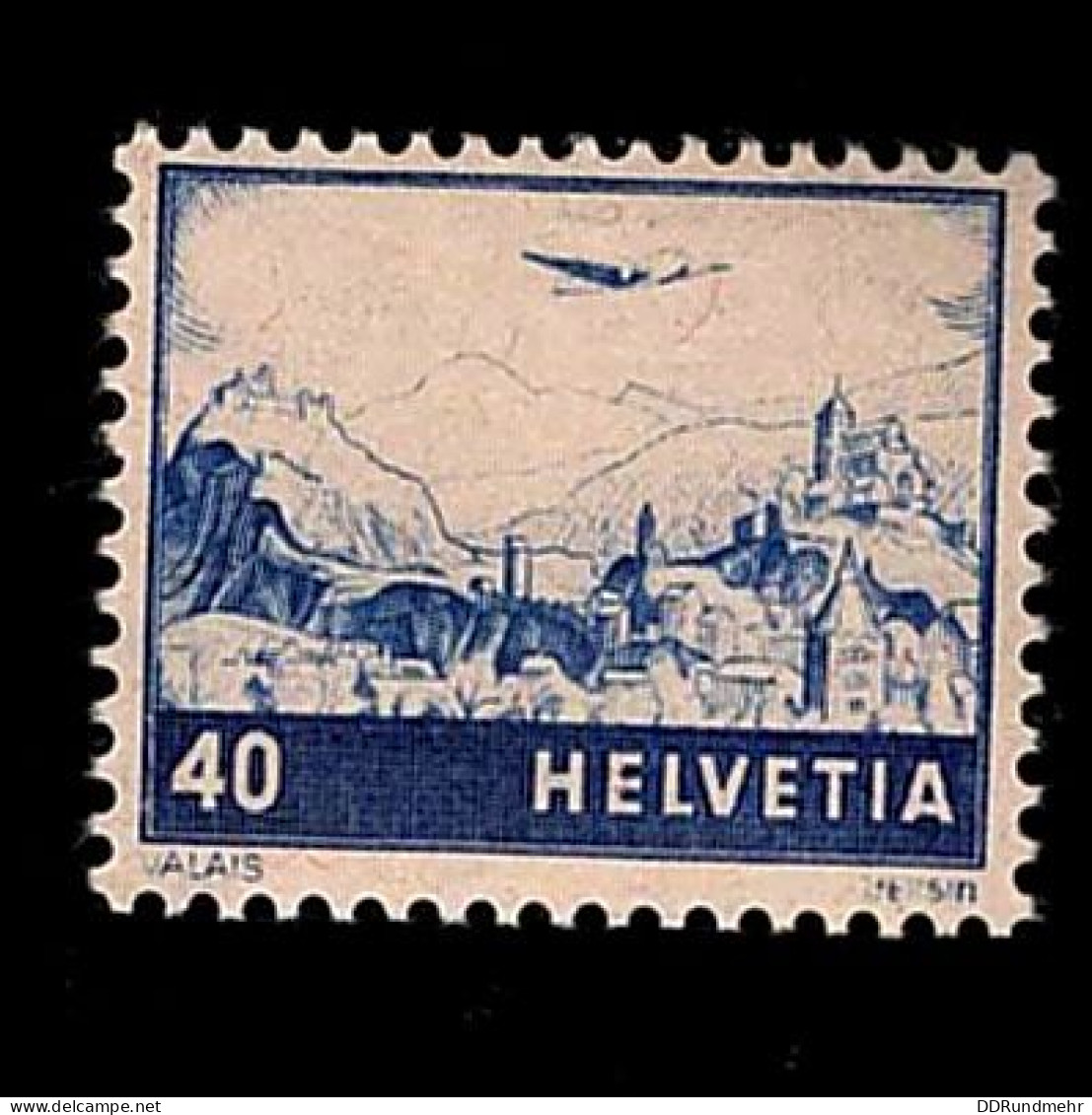 1948 Wallis Michel CH 507a Stamp Number CH C44 Yvert Et Tellier CH PA43 Stanley Gibbons CH 416a AFA CH 515 Xx MNH - Ongebruikt