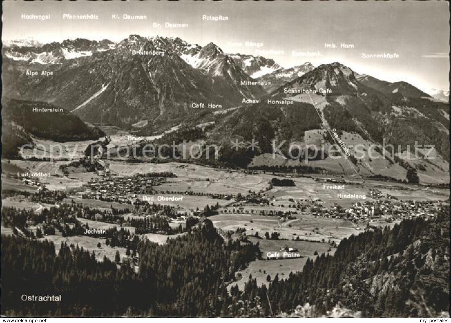 72321333 Bad Oberdorf Mit Hindelang Im Ostrachtal Mit Allgaeuer Alpen Panorama B - Hindelang