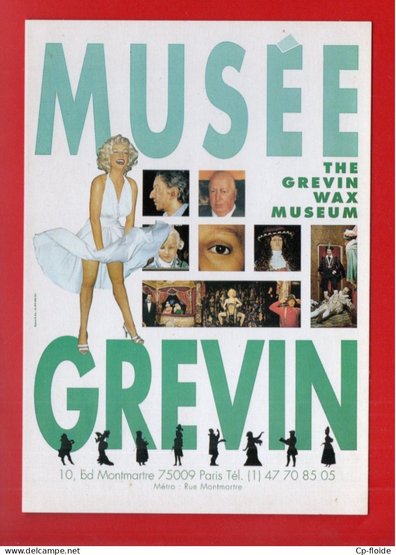 LE MUSÉE GREVIN . THE GREVIN WAX MUSEUM . MARILYN MONROE . PARIS . CART'COM - Réf. N°38668 - - Musei
