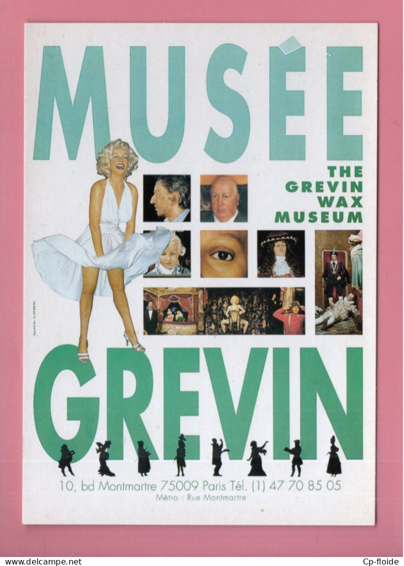 LE MUSÉE GREVIN . THE GREVIN WAX MUSEUM . MARILYN MONROE . PARIS . CART'COM - Réf. N°38669 - - Musei