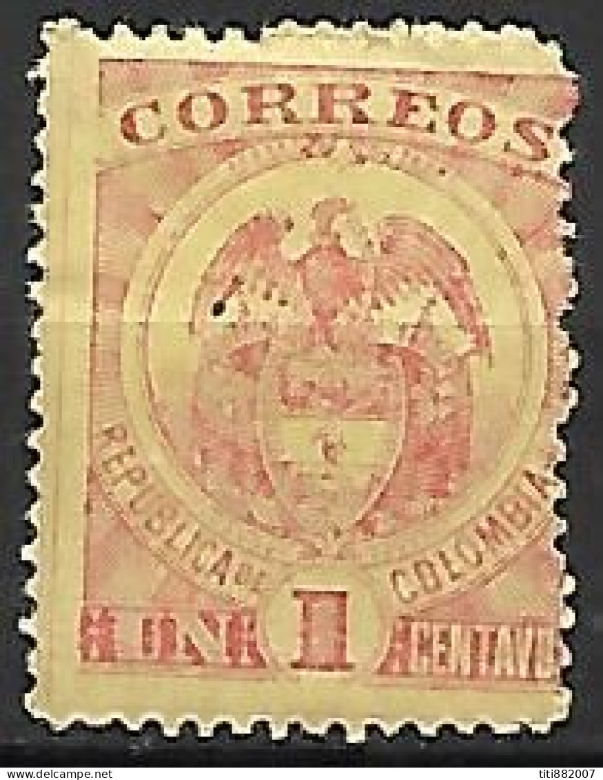 COLOMBIE   -   1898 .  Y&T N° 114 * - Colombia