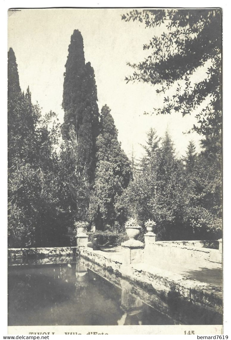 Italie - Tivoli - Villa  D'este - Tivoli