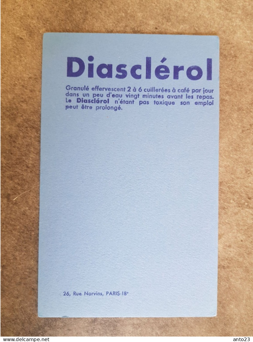 Buvard  Diasclérol Produit Pharmaceutique - Produits Pharmaceutiques