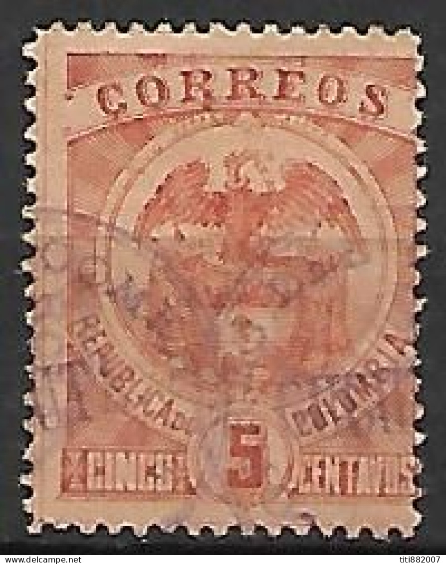 COLOMBIE   -   1898 .  Y&T N° 115 Oblitéré - Colombia