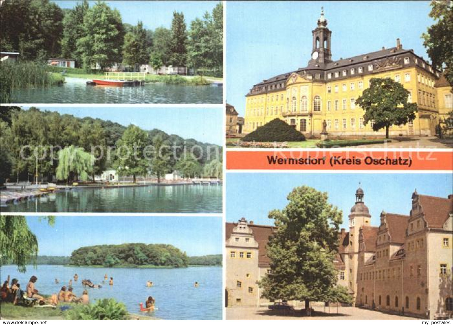 72320117 Wermsdorf Horstseeinsel Schloss Hubertusburg  Wermsdorf - Wermsdorf