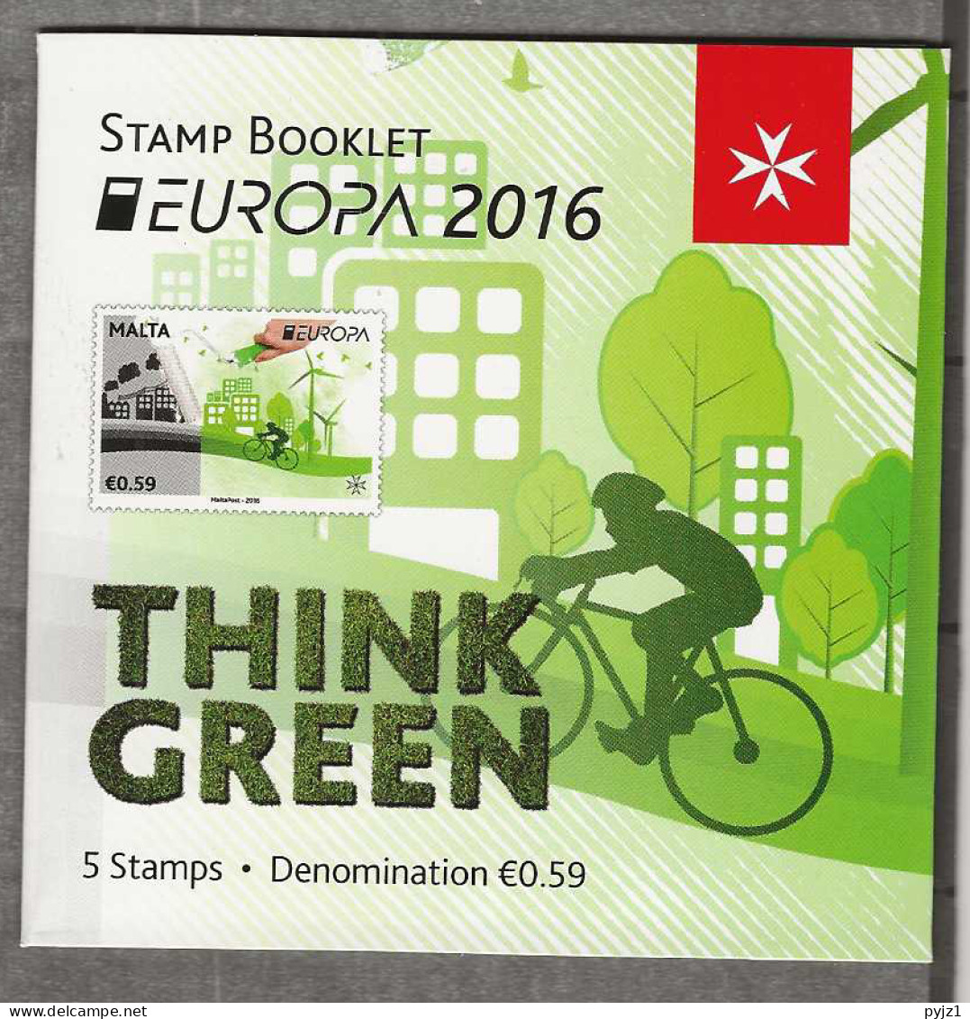 2016 MNH Cept Malta Booklet - 2016