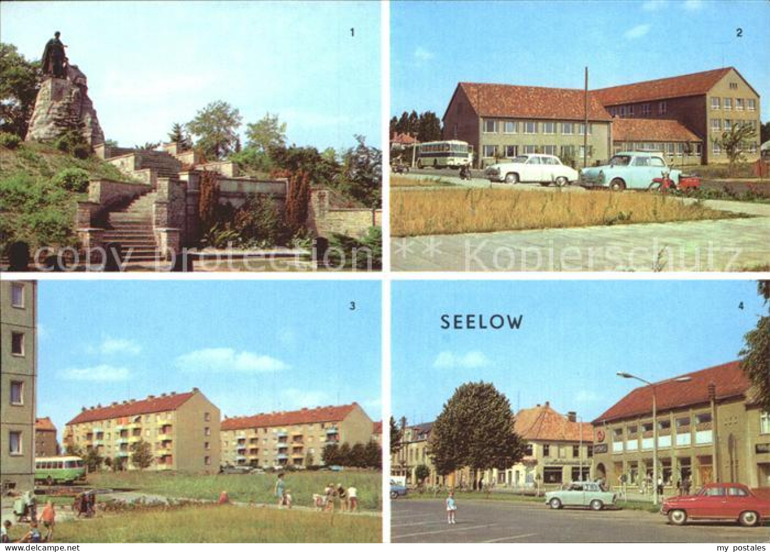 72320096 Seelow Ehrenmal Der Roten Armee Polytechnische Oberschule Erich-Weinert - Seelow