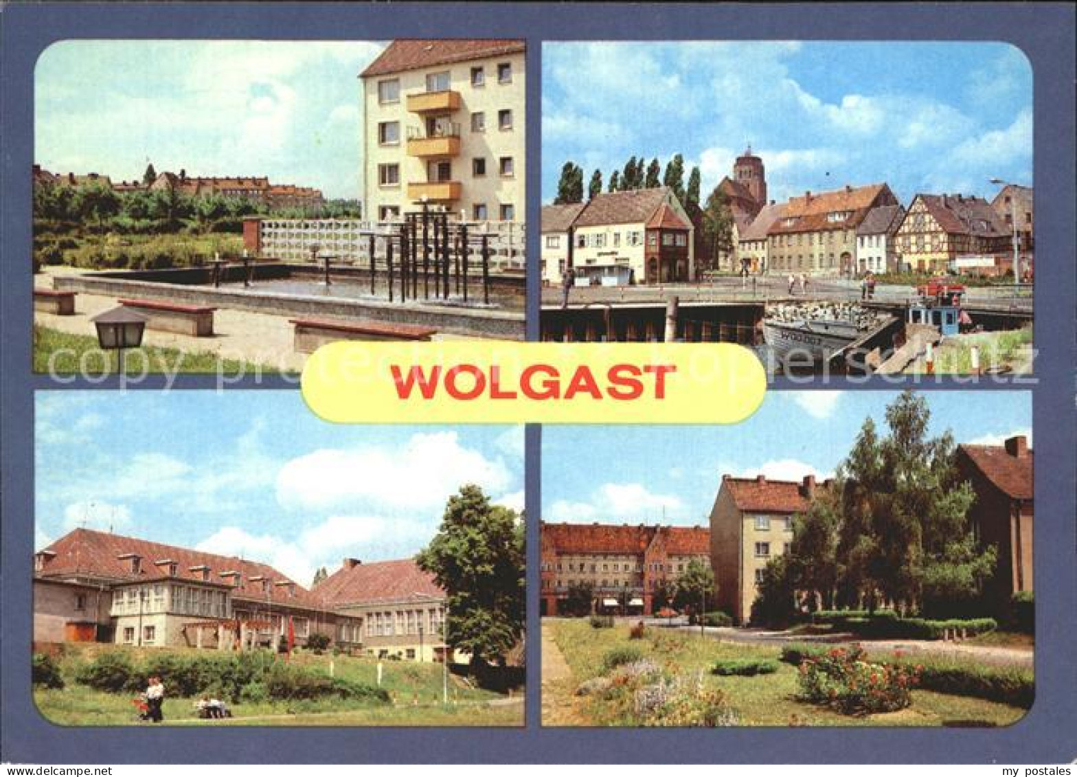 72320013 Wolgast Mecklenburg-Vorpommern Hafen Hotel Vier Jahreszeiten Ludwig Van - Wolgast