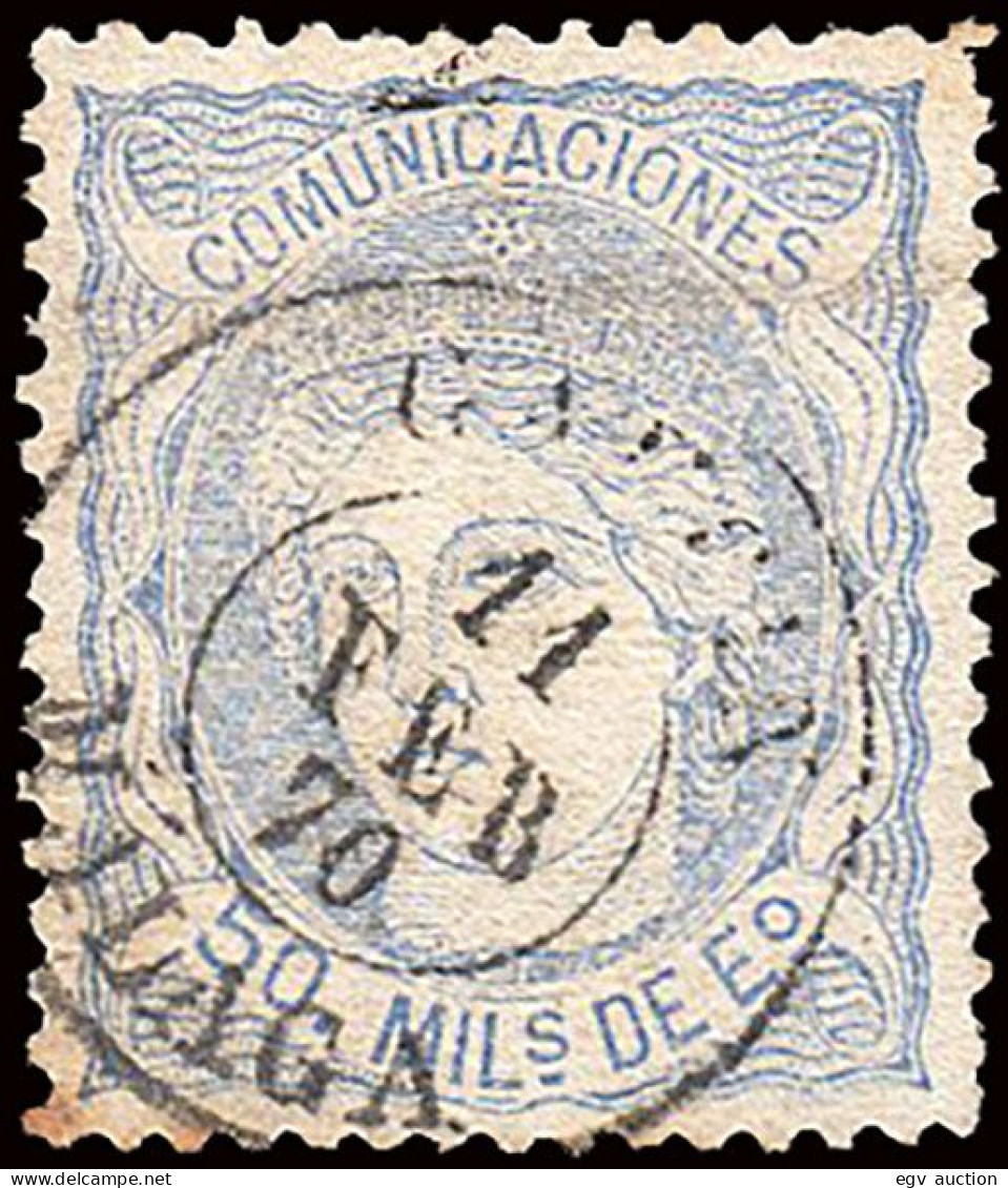 Málaga - Edi O 107 - 4 C.- Mat Fech. Tp. II "Gaucín" - Used Stamps
