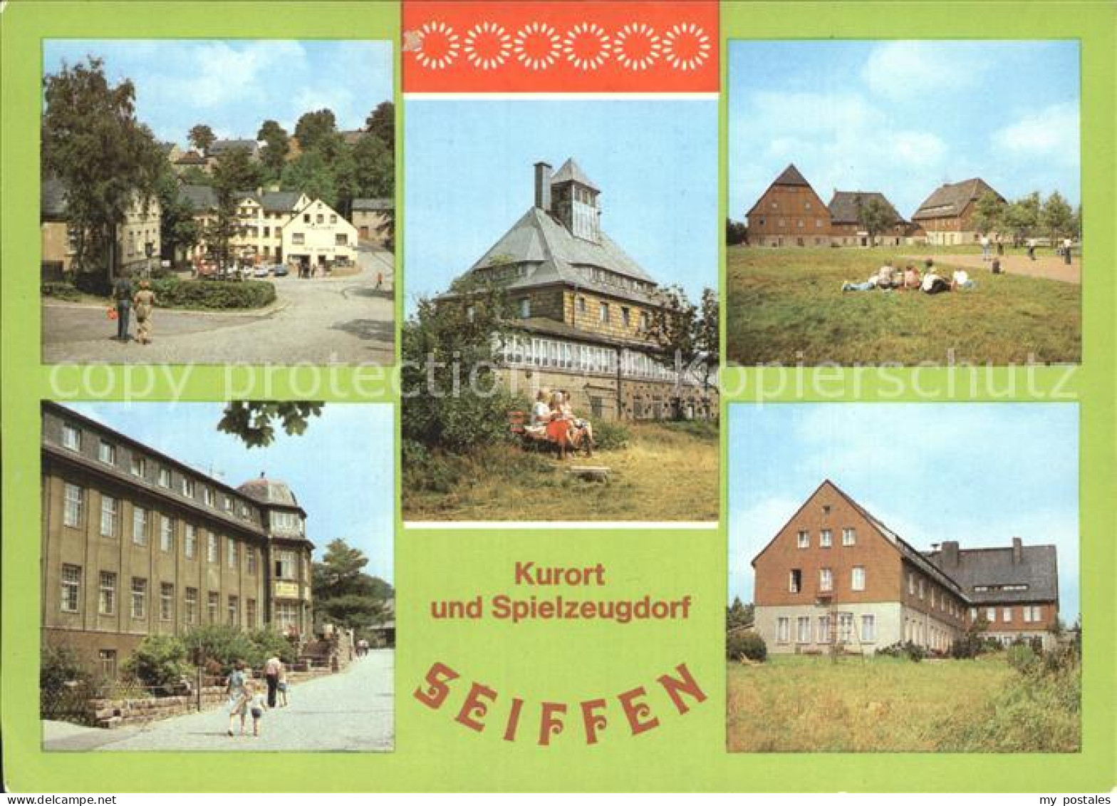 72319924 Seiffen Erzgebirge Spielzeugmuseum Bergbaude Schwartenberg Erholungshei - Seiffen