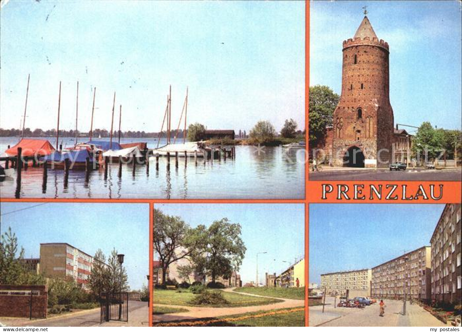 72319913 Prenzlau Bootshafen Am Uckersee Blindower Tor Georg Littmann Strasse Pr - Prenzlau