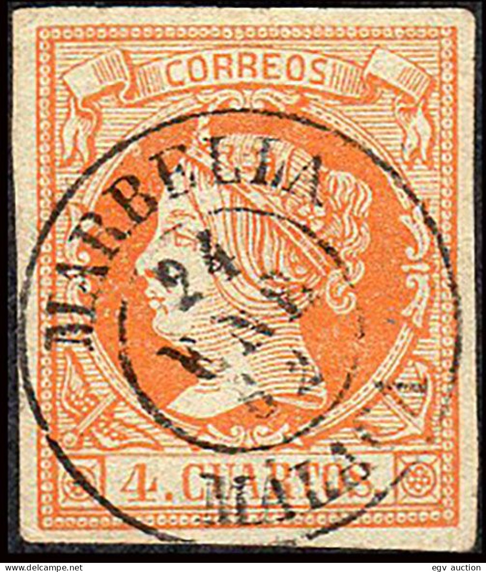 Málaga - Edi O 52 - 4 C.- Mat Fech. Tp. II "Marbella" - Used Stamps