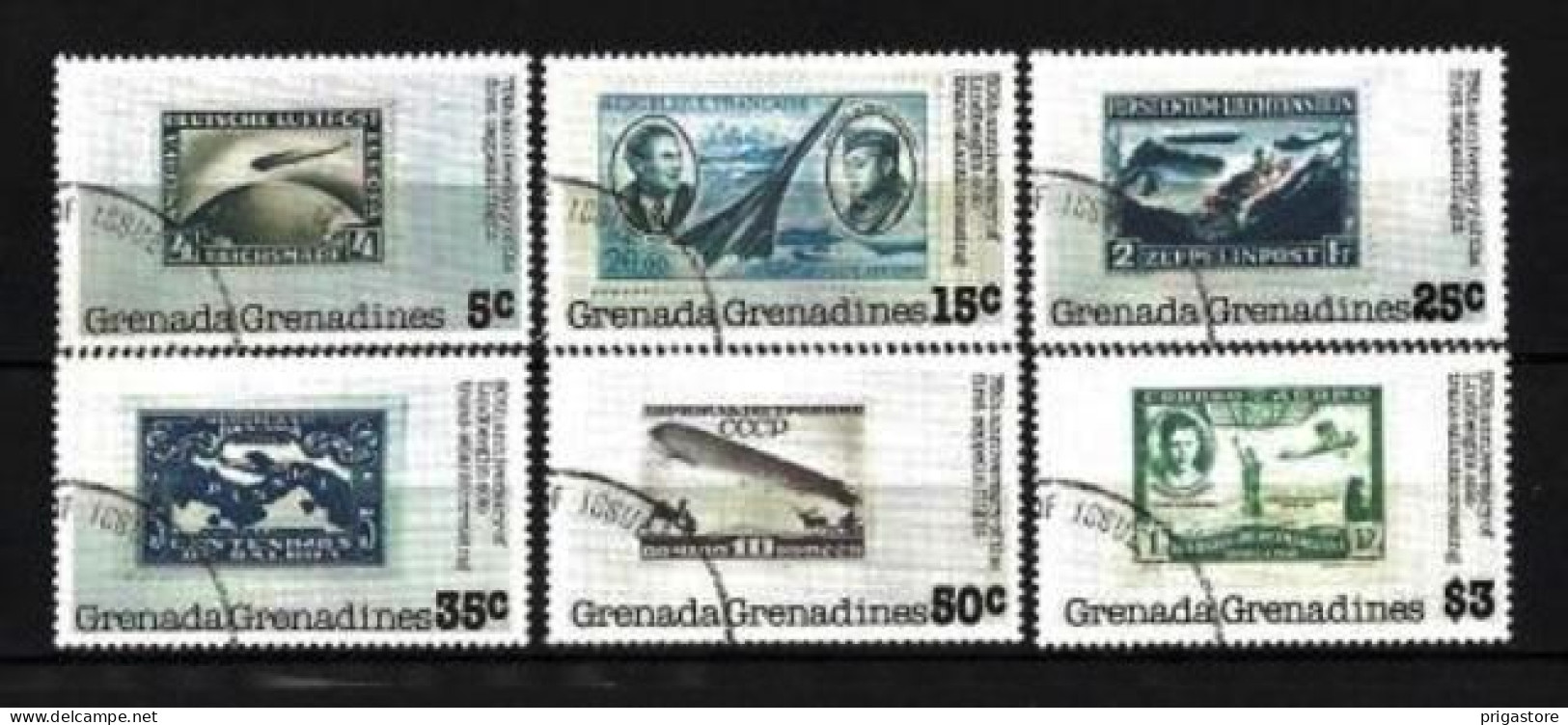 Grenade Grenadines 1978 Avions (52) Yvert N° 234 à 239 Oblitéré Used - Grenade (1974-...)