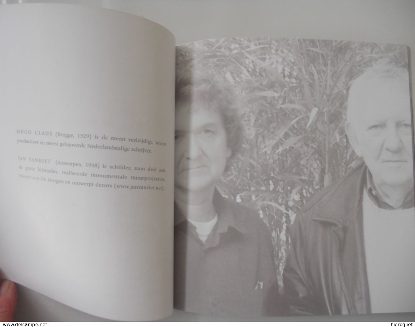 ZEEZUCHT Door Hugo Claus & Jan Vanriet - Literaal Antwerpen Behoud De Begeerte 2003 - Poetry