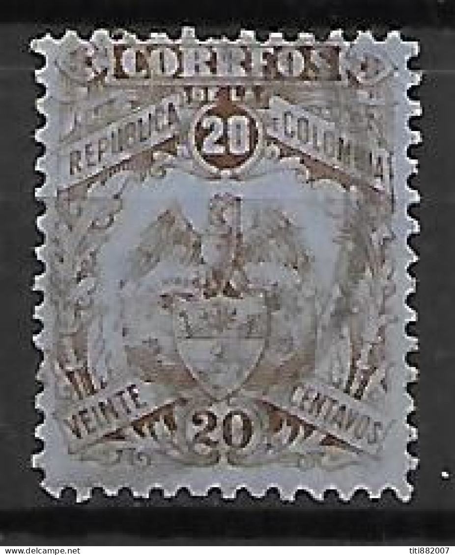 COLOMBIE   -   1895 .  Y&T N° 111 Oblitéré - Colombia
