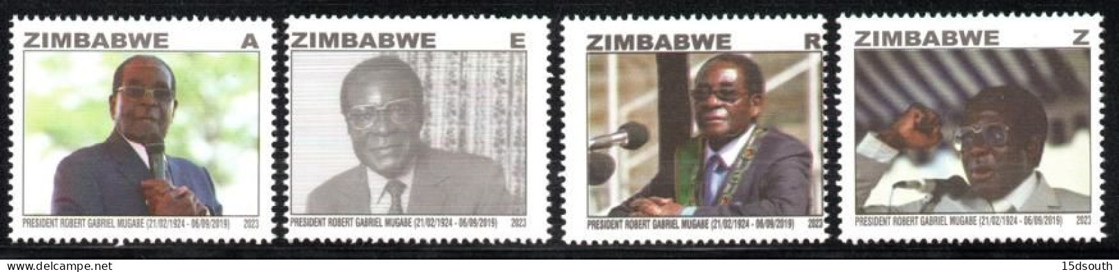 Zimbabwe - 2023 President Mugabe Set (**) - Zimbabwe (1980-...)