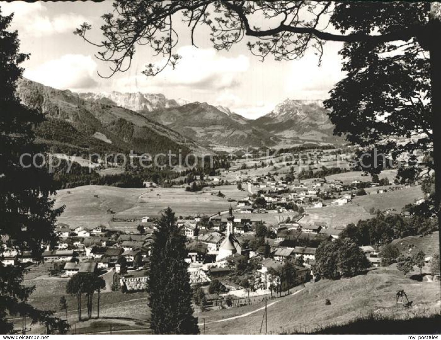 72319692 Reit Winkl Panorama Mit Kaisergebirge Reit Im Winkl - Reit Im Winkl