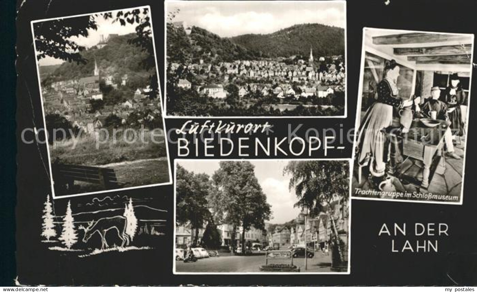 72319636 Biedenkopf Ortsblick Total Trachtengruppe Im Schlossmuseum Biedenkopf - Biedenkopf