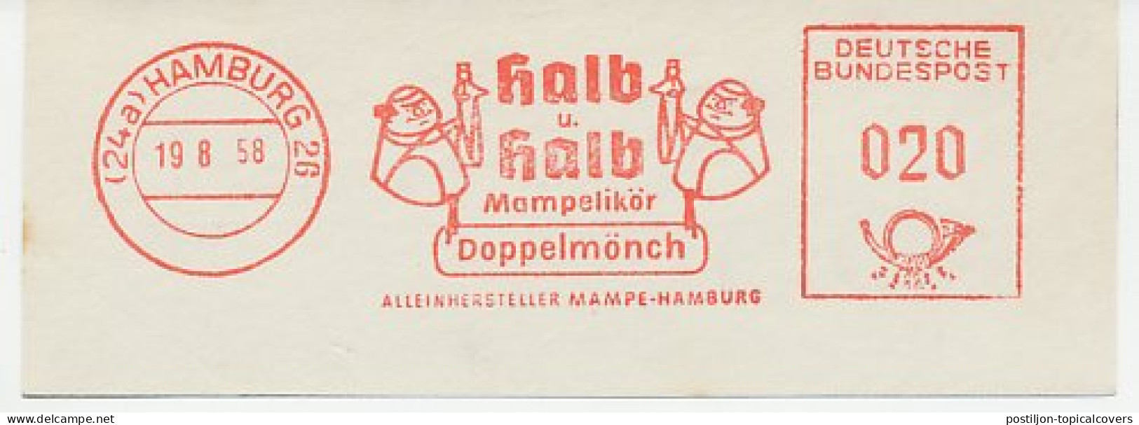 Meter Cut Germany 1958 Liqueur - Monk - Mampe - Wijn & Sterke Drank