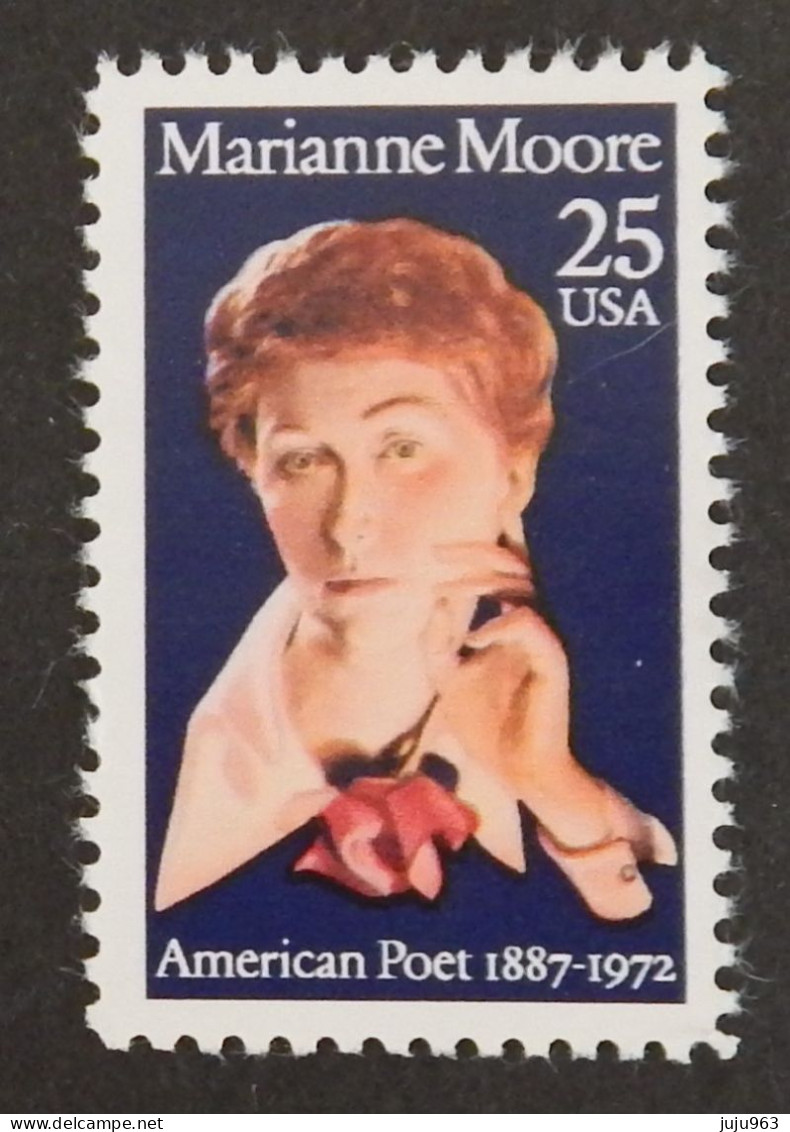 USA MI 2083 NEUF**MNH "MARIANNE MOORE" ANNÉE 1990 - Neufs