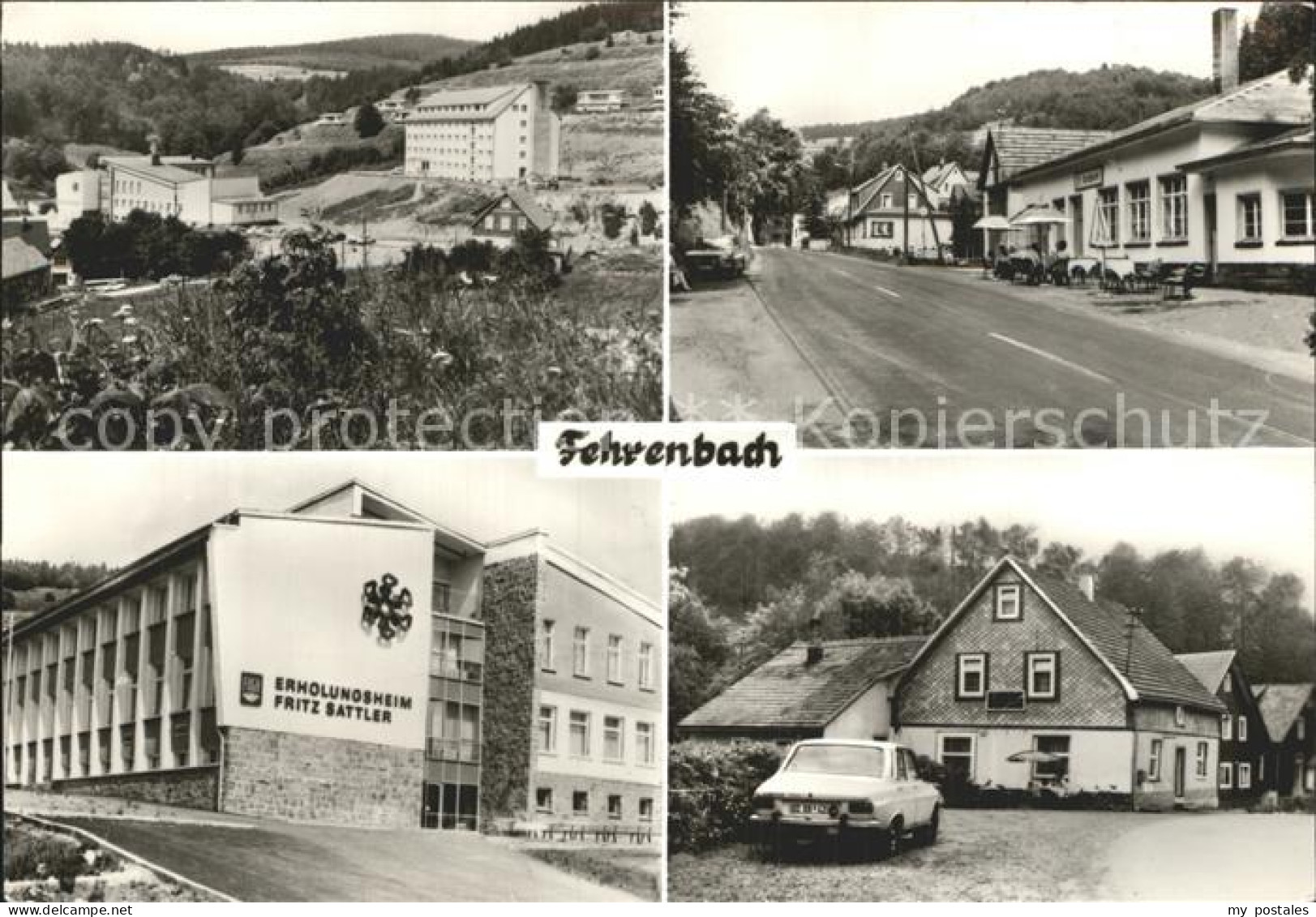 72318781 Fehrenbach Thueringer Wald Erholungsheim Fritz Sattler Masserberg - Masserberg