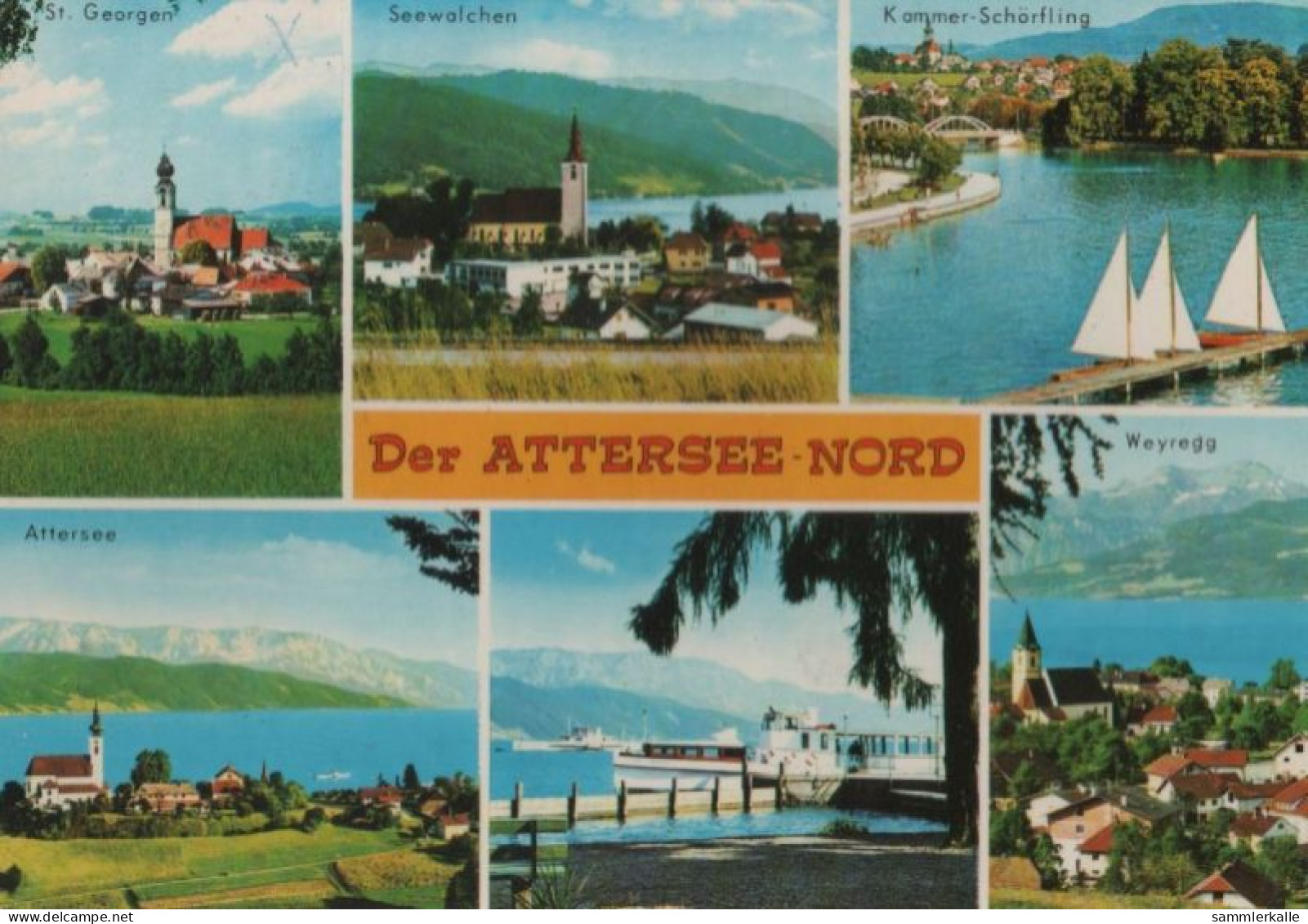42602 - Österreich - Attersee - Nord - Ca. 1980 - Attersee-Orte