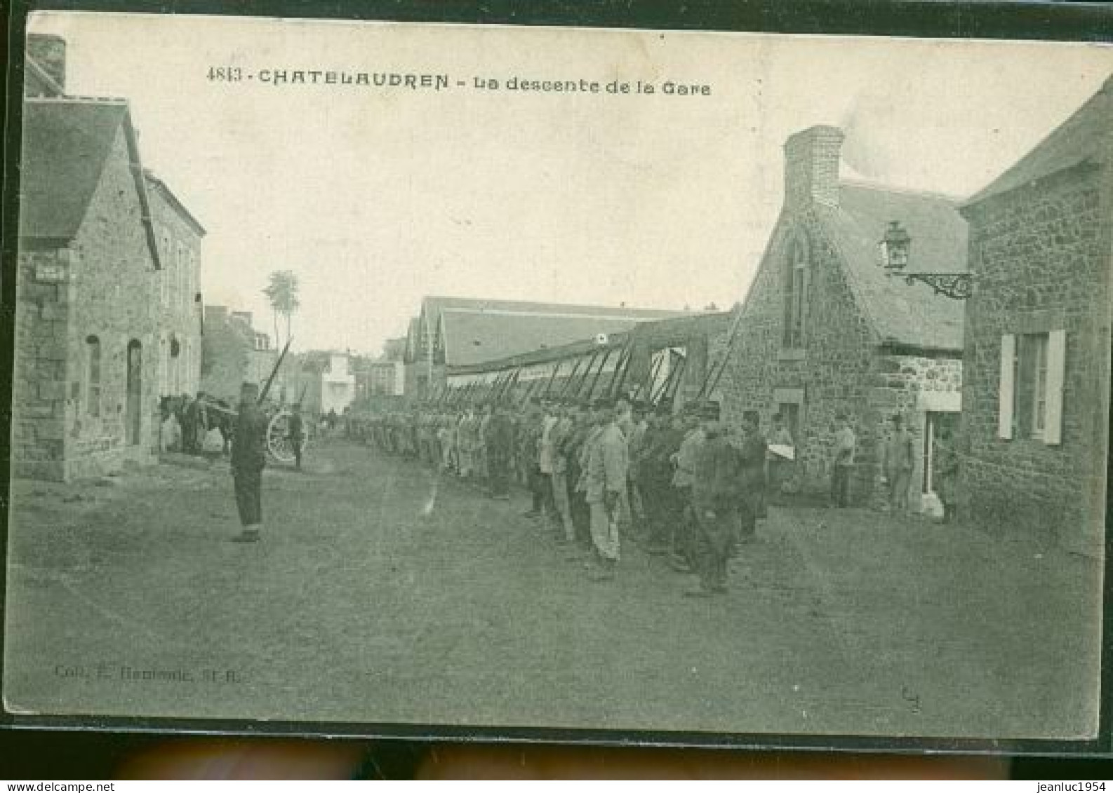 CHATELAUDREN MILITAIRES   FM GEORGES CAVARD 132 E INFANT 3EM COMPA - Châtelaudren