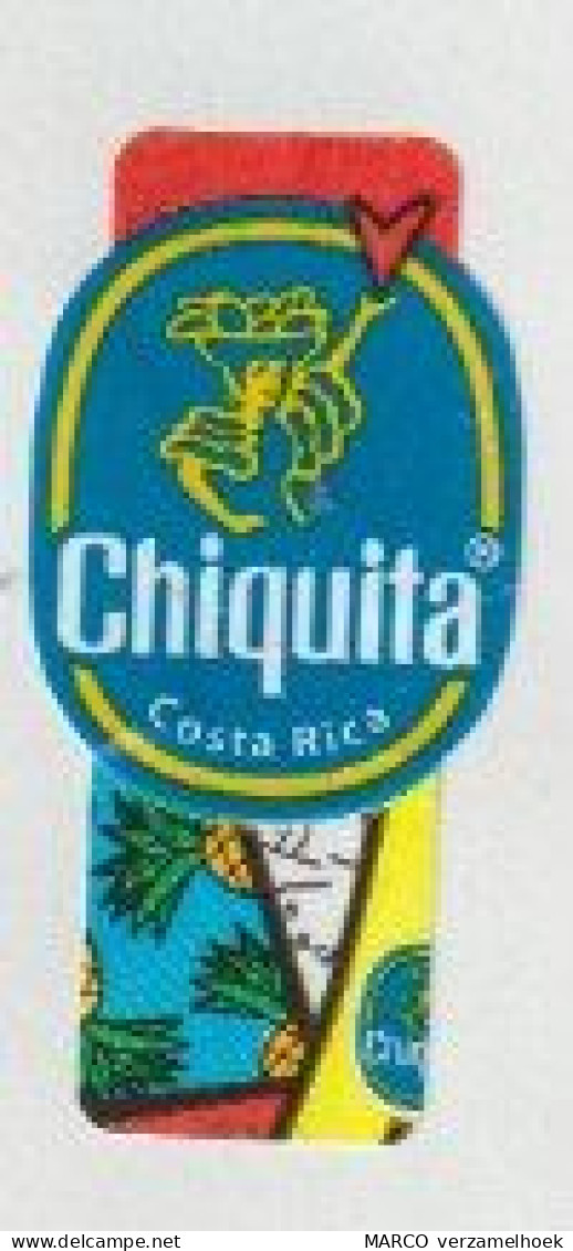 1x Fruit Label Sticker CHIQUITA Banana-bananen Costa Rica - Fruits & Vegetables