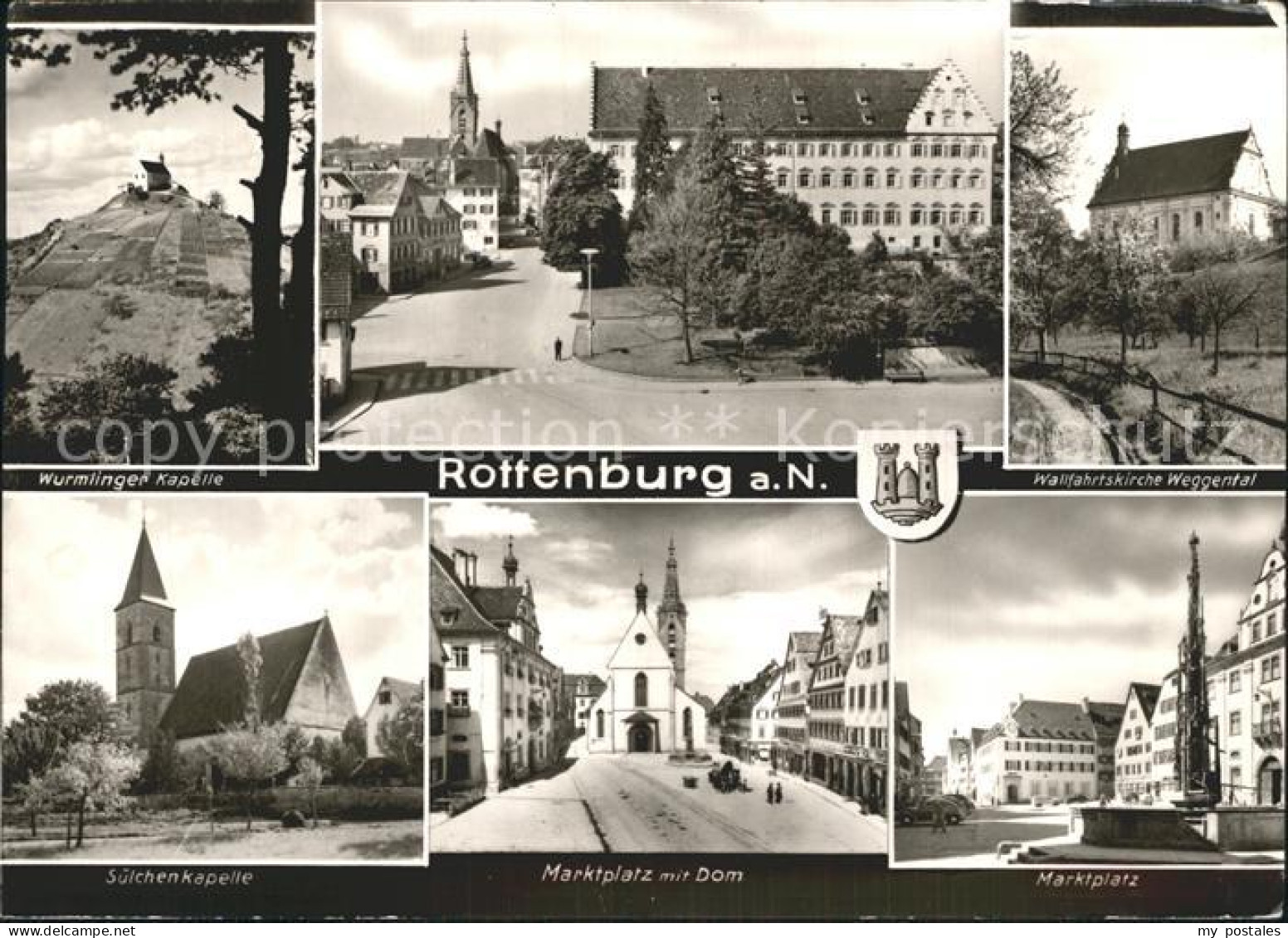 72318694 Rottenburg Neckar Wurmlinger Kapelle Wallfahrtskirche Weggental Dom Mar - Rottenburg