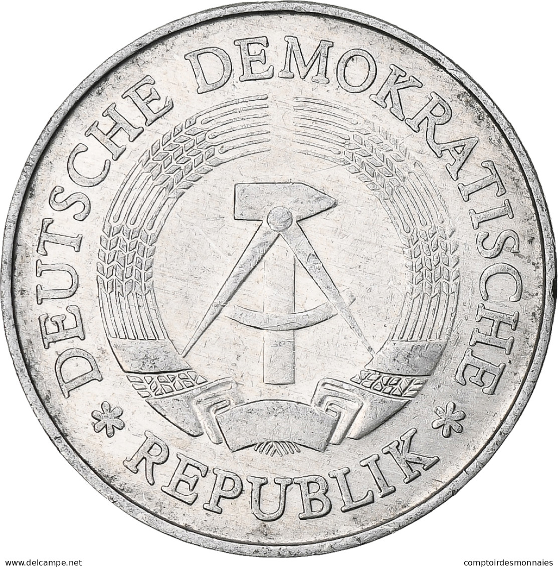 République Démocratique Allemande, Mark, 1975 - 1 Mark