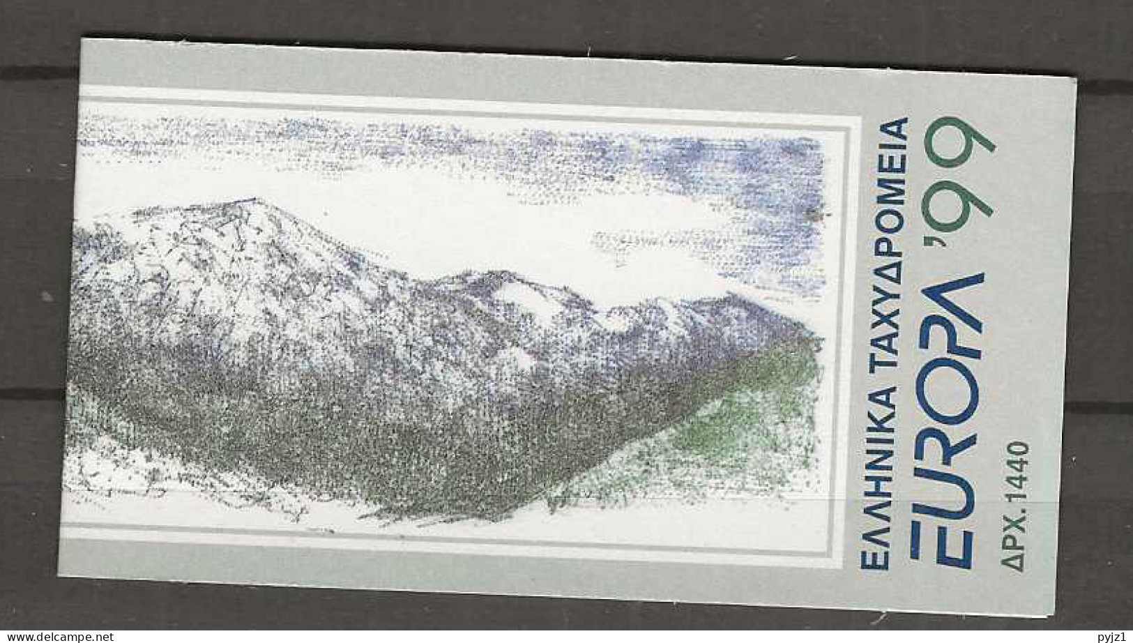 1999 MNH Greece Booklet, Postfris** - 1999