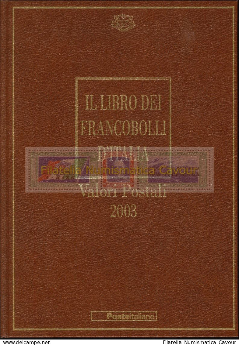 2003 - Libro Buca Della Lettera Completo Di Francobolli - 2001-10:  Nuevos