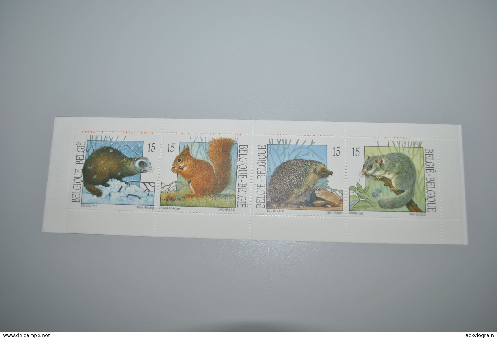 Belgique 1992 Carnet Faune MNH Complet Envoi Bpost Belgique : 2 € Europe : 5 € - 1953-2006 Moderne [B]