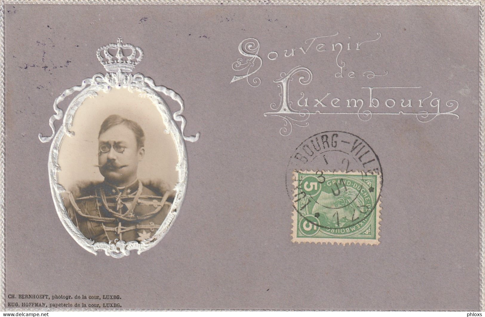 Luxembourg/ Guillaume IV / Réf:fm3932 - Famiglia Reale