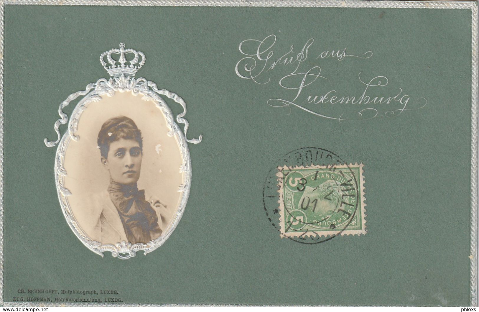 Luxembourg/ Marie-Anne De Portugal/ Réf:fm3933 - Famille Grand-Ducale