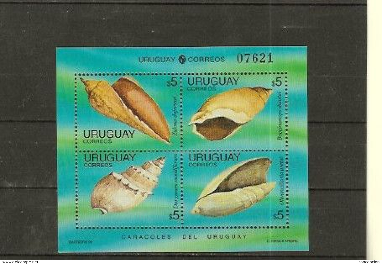 URUGUAI Nº HB 53 - Conchas