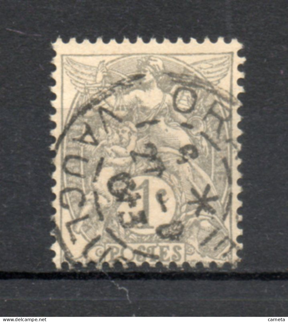 FRANCE   N° 107          OBLITERE    COTE 0.50€   TYPE BLANC - 1900-29 Blanc